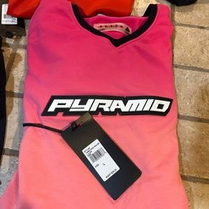 NWT Black Pyramid ombré Sport Dress/Pink/ Size L